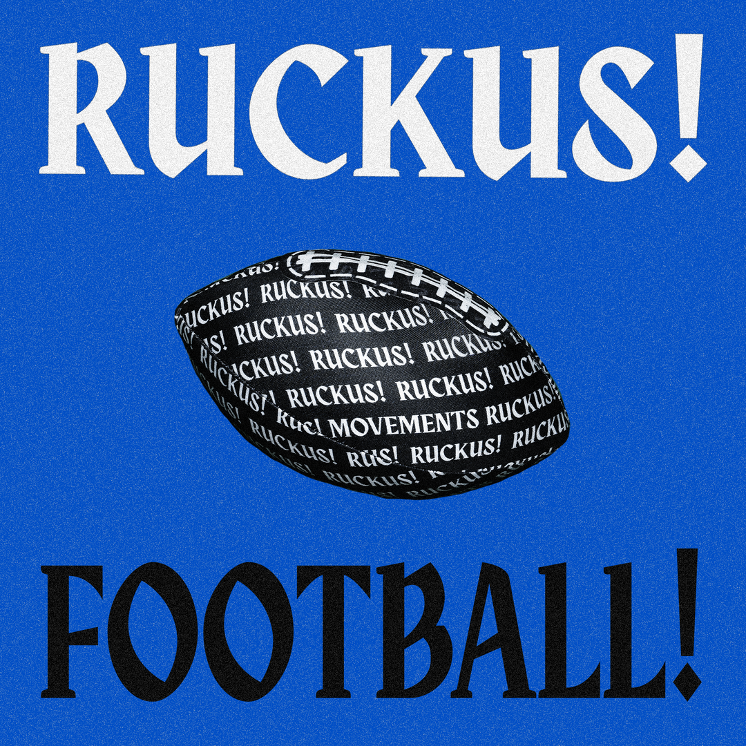 RUCKUS! 6" Football