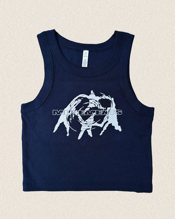 Dancing Swirl Cropped Tank