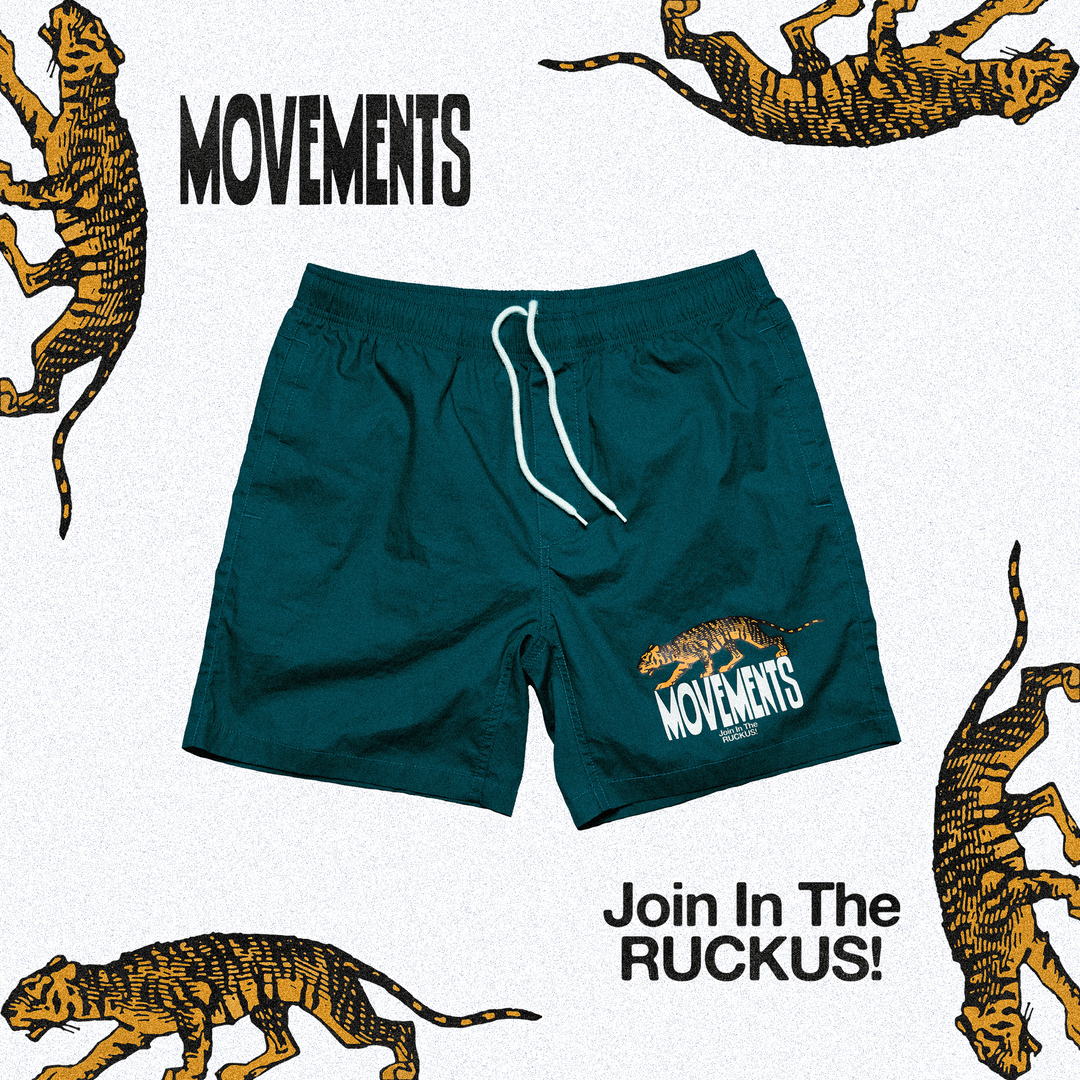 Panther Beach Shorts (Atlantic)