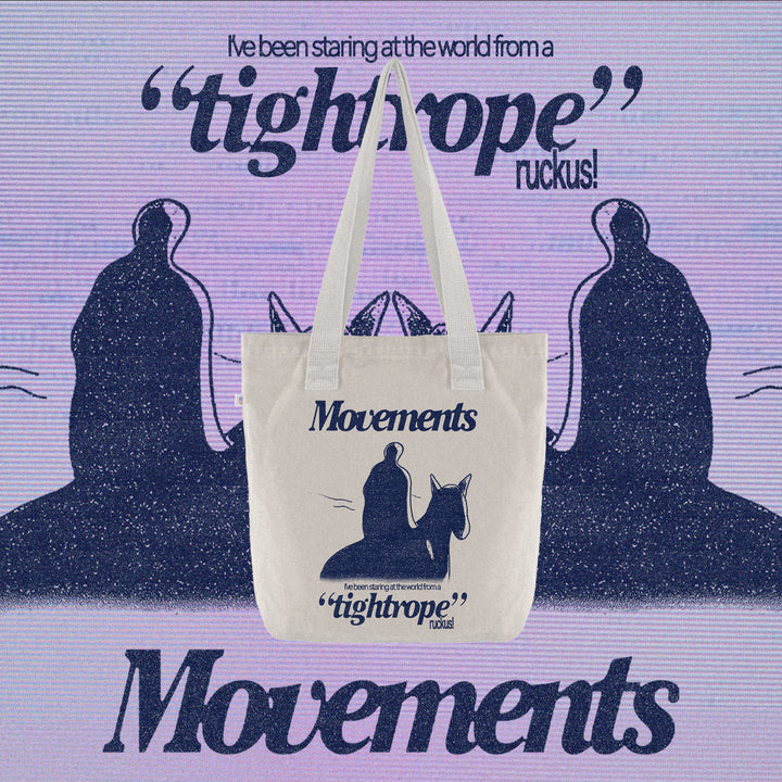 "Tightrope" Premium Denim Tote