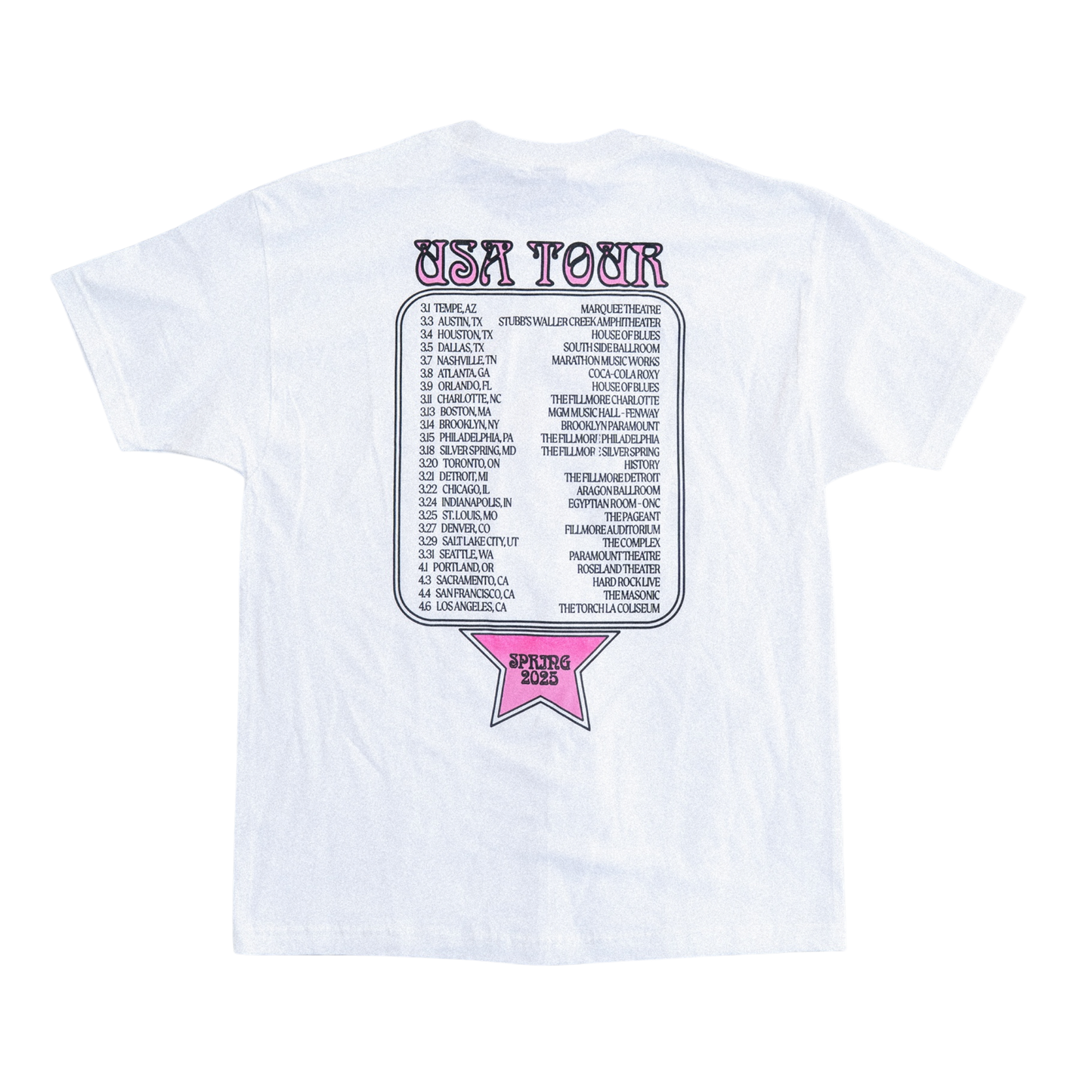 Star Girl Tour Tee