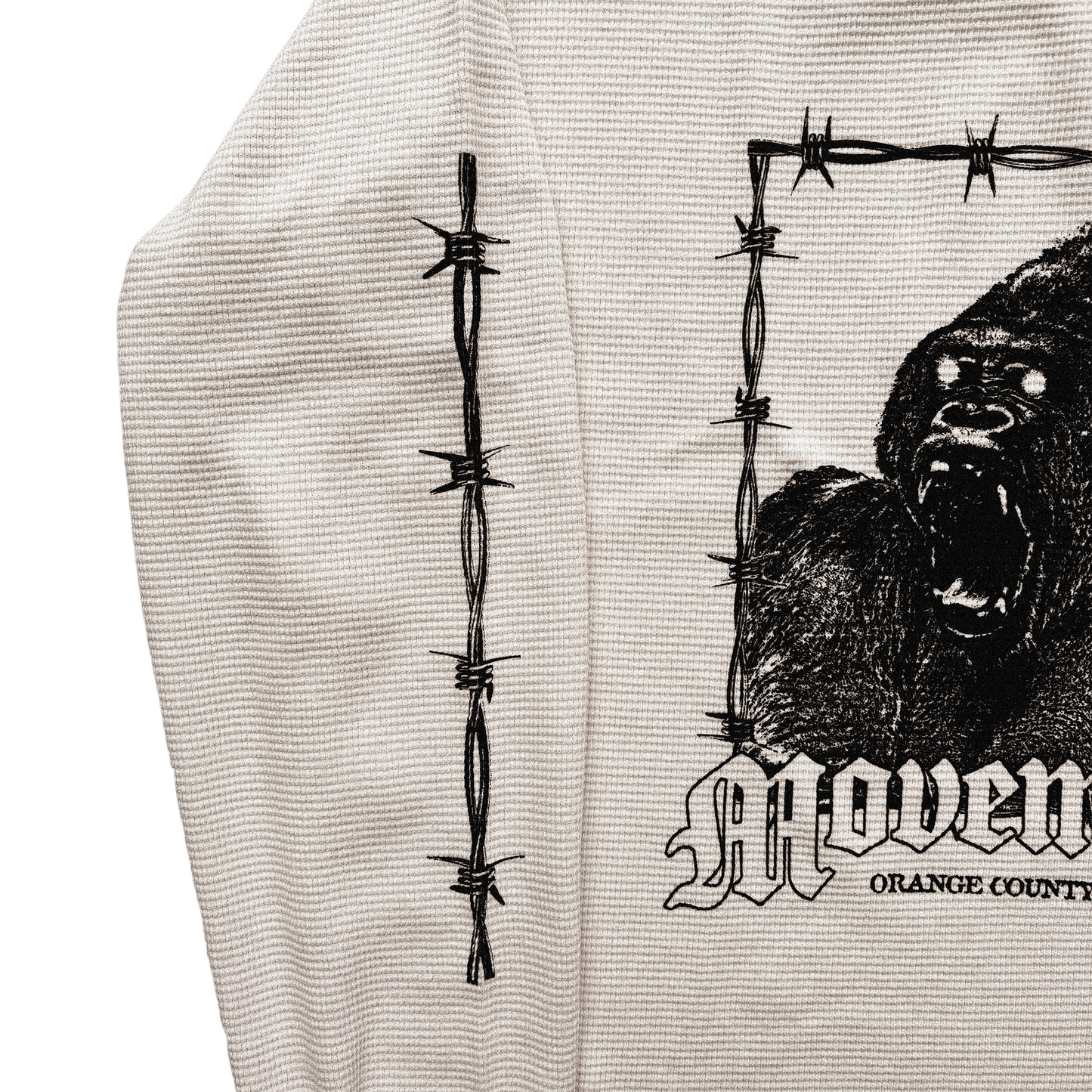 Gorilla Heavy Waffle Crew Neck