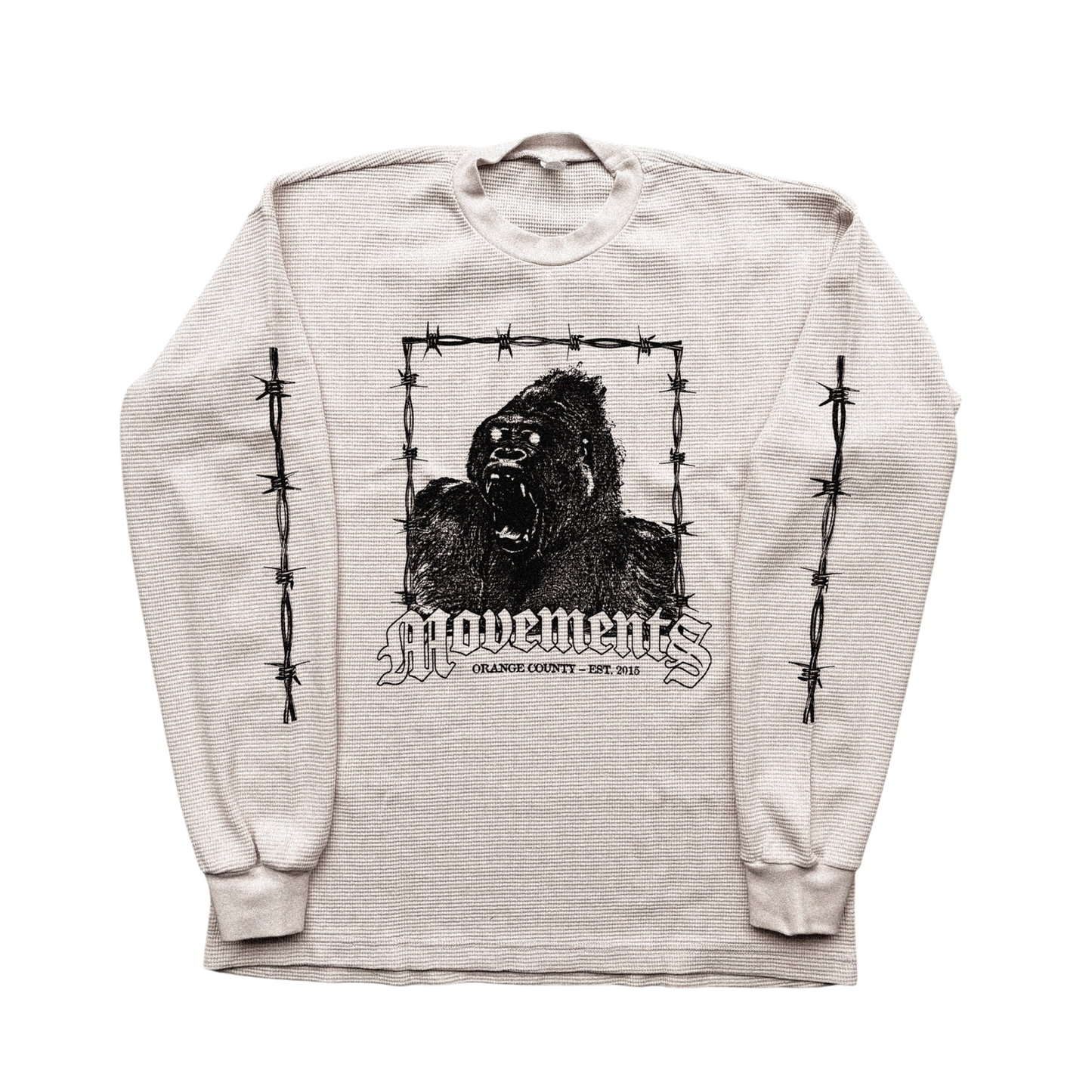 Gorilla Heavy Waffle Crew Neck
