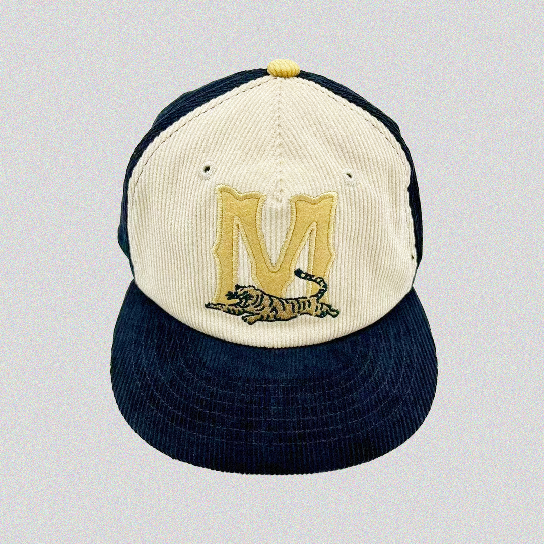 Official League x Movements Custom Corduroy Hat Navy ( Limited to 15)