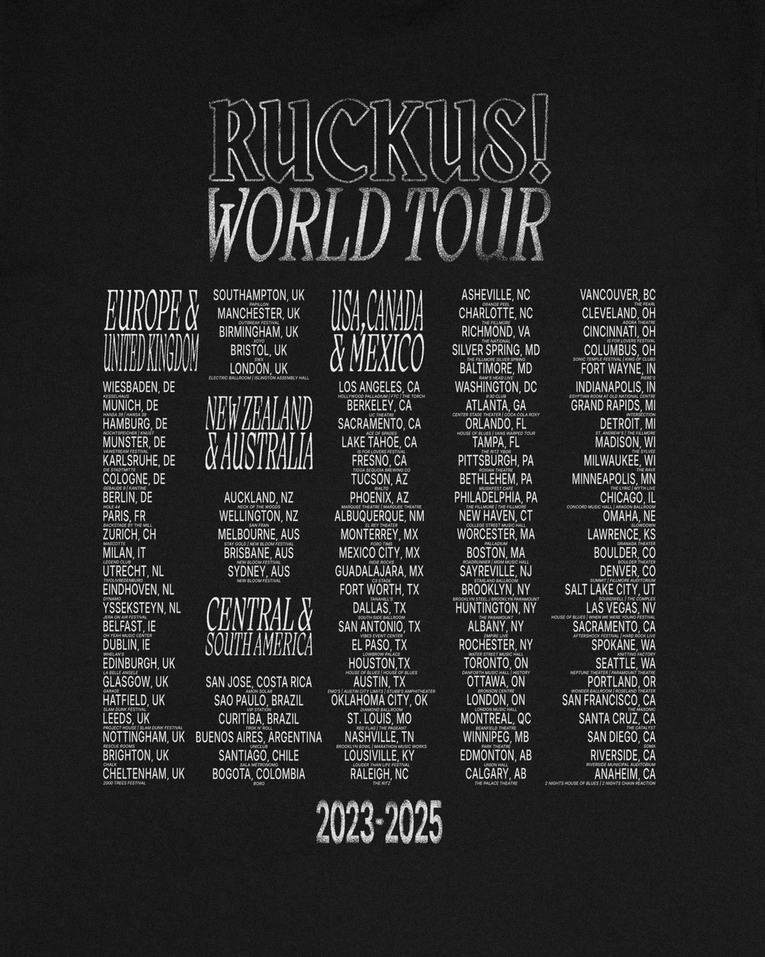 World Tour Tee